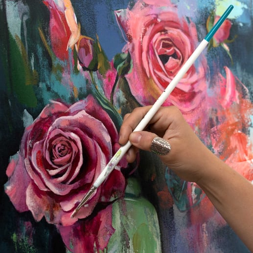 Floral Painting roses