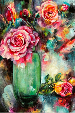 REC MC-How to Create an Acrylic Floral Painting-graduate art-1