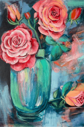 REC MC-How to Create an Acrylic Floral Painting-graduate art-4