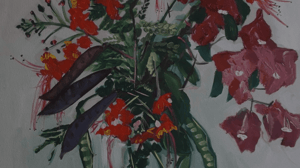 Banner BG-Floral Still Life in Oils-SOPA