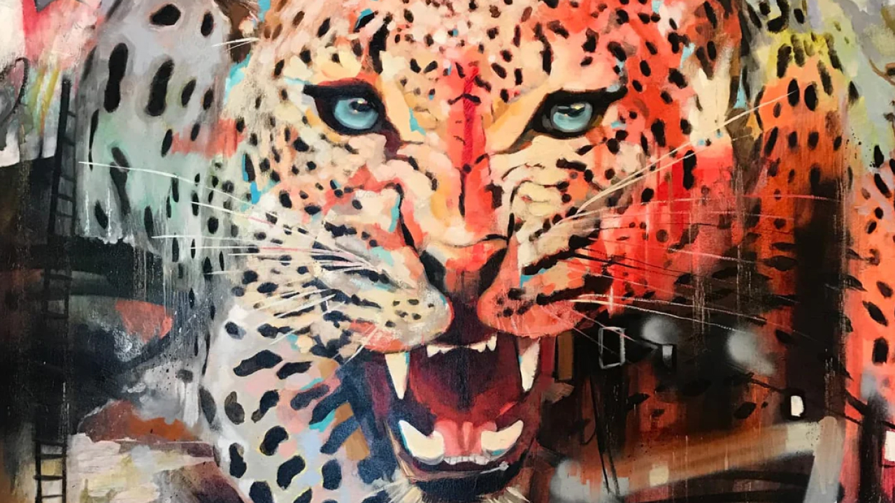Banner BG-WS-Mixed Media Animal