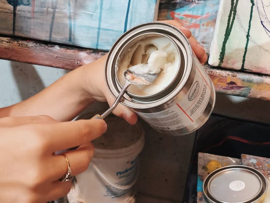 Cold wax for art