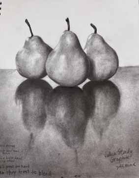 Cathy Wilkerson - Drawing of pears