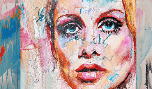 How to Paint a Portrait in Acrylics-SOPA