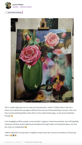 How-to-Create-an-Acrylic-Floral-Painting_Success-Stories_7