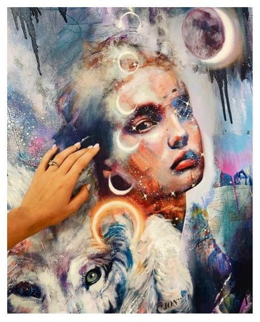 Photo caption: Developing your artistic voice and style helps you develop an audience of collectors. Photo courtesy of Dimitra Milan.