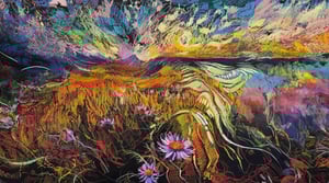 Pastel Art bold colors