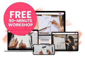 Free 90-Minute Workshop | Draw Anything with These 3 Easy Steps