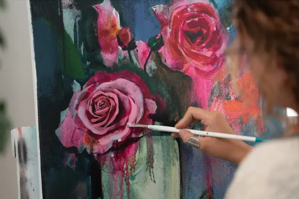 Adding floral highlights and refinement