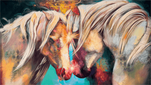 background-05.15-Oil-Mixed-Media-horses