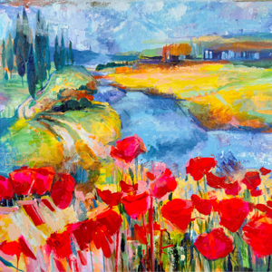 How to Create an Abstract Landscape Painting (Volume 2)